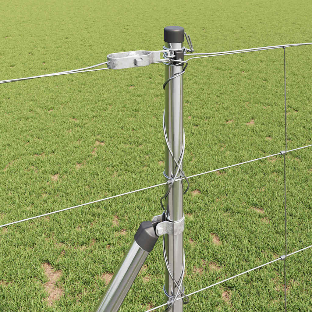 Wildzaun Grau 1.2 x 10 m Stahl