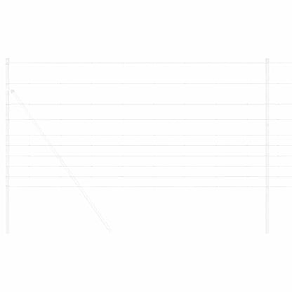 Wildzaun Grau 1.2 x 10 m Stahl