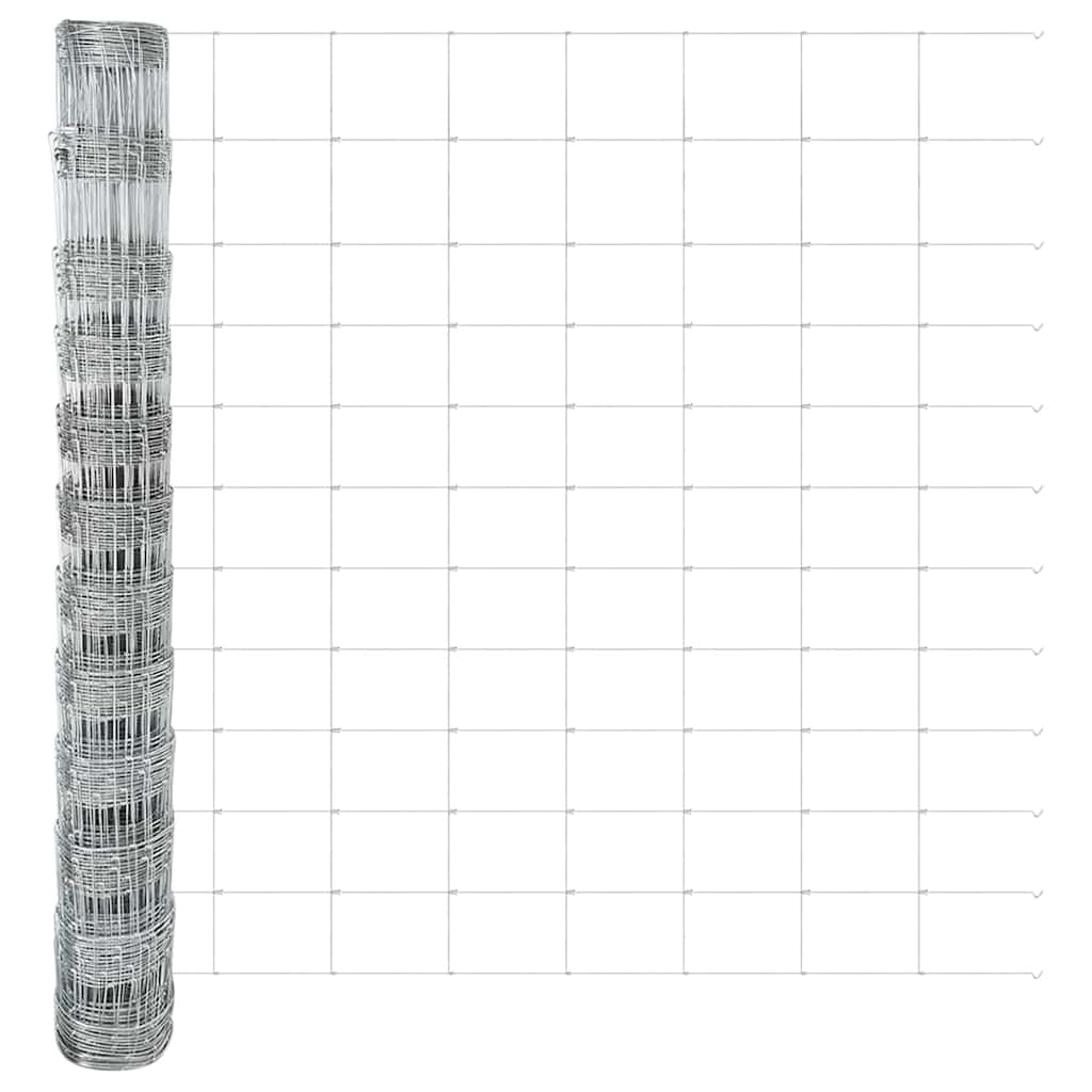 Wildzaun Grau 1.2 x 10 m Stahl