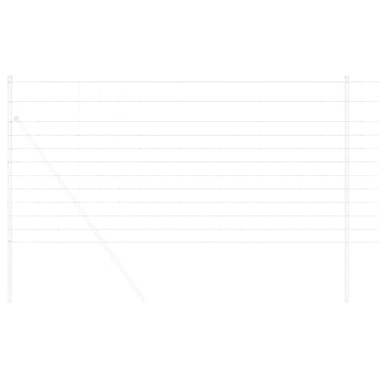 Wildzaun Grau 1.2 x 10 m Stahl