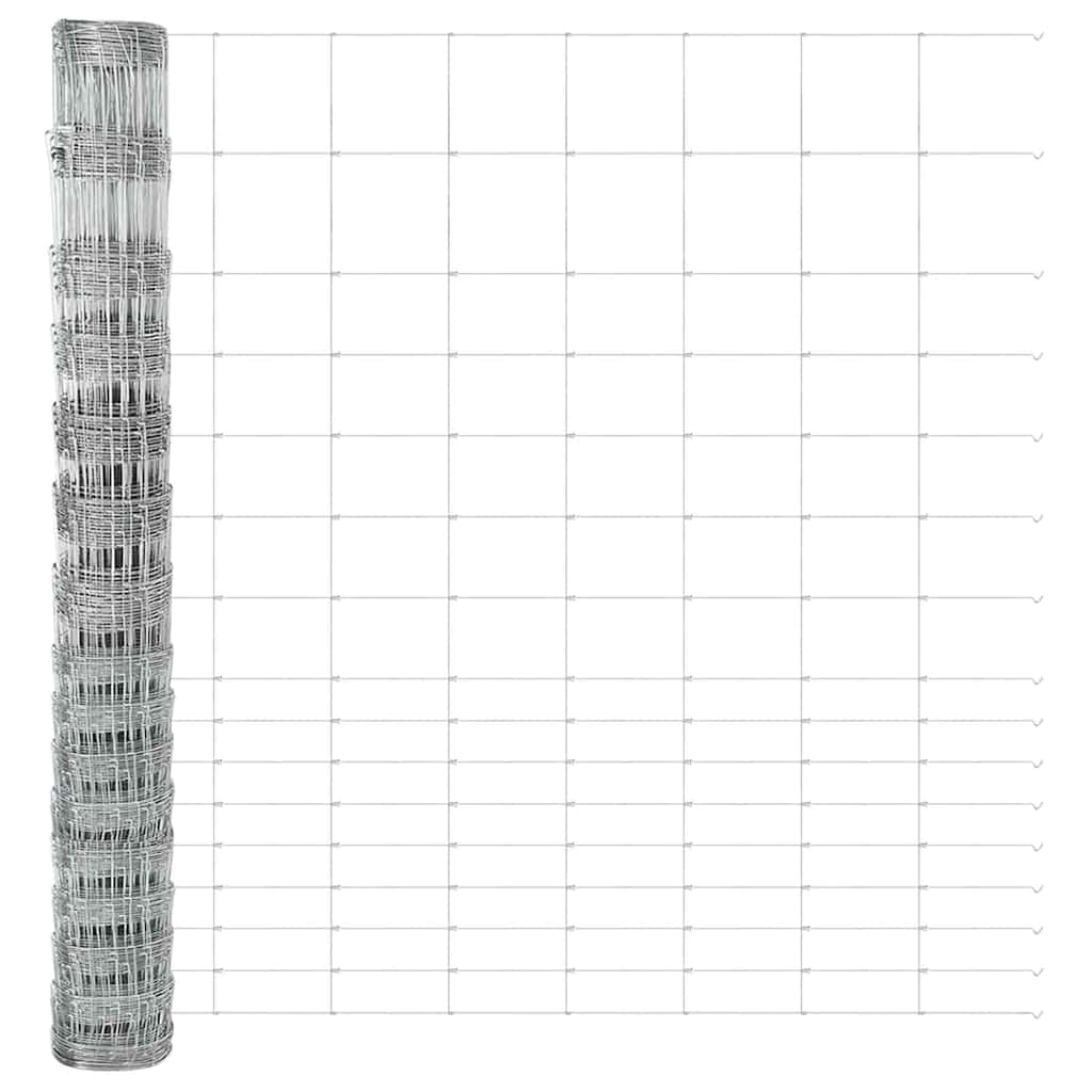Wildzaun Grau 1.2 x 10 m Stahl
