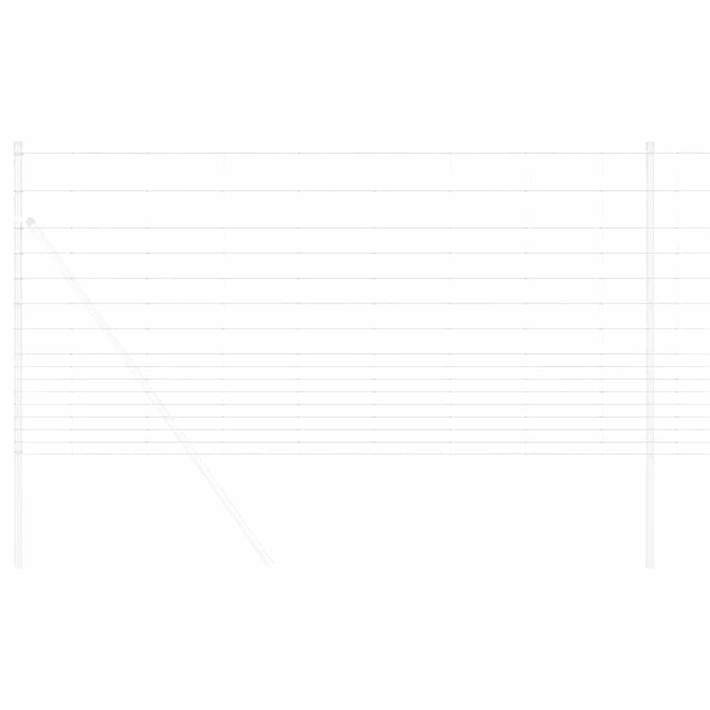 Wildzaun Grau 1.2 x 10 m Stahl