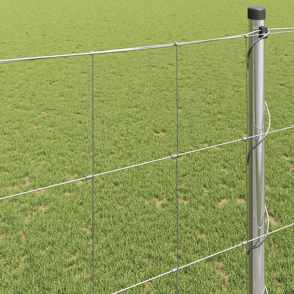 Wildzaun Grau 1.4 x 10 m Stahl