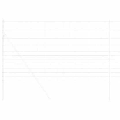 Wildzaun Grau 1.4 x 10 m Stahl