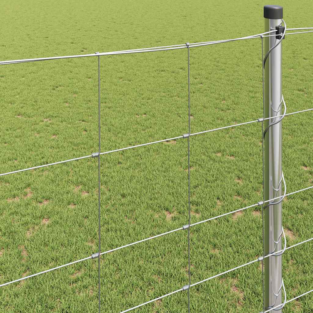 Wildzaun Grau 1.4 x 10 m Stahl