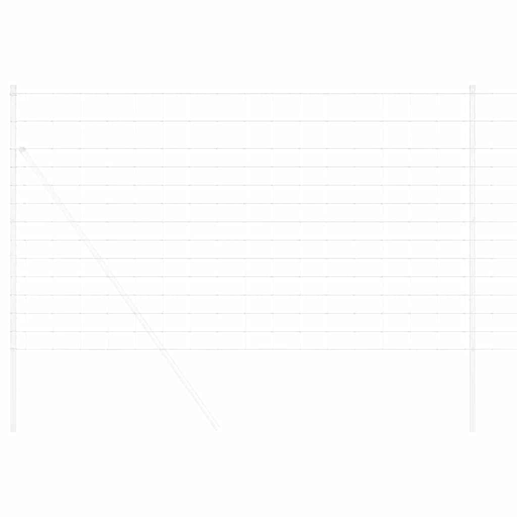 Wildzaun Grau 1.4 x 10 m Stahl