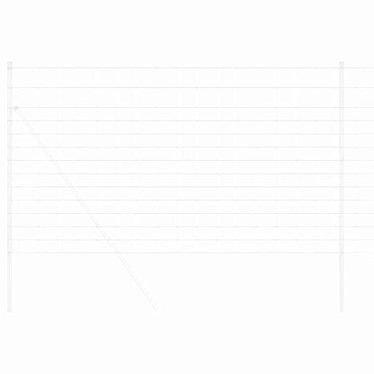 Wildzaun Grau 1.4 x 10 m Stahl
