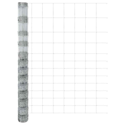 Wildzaun Grau 1.5 x 10 m Stahl
