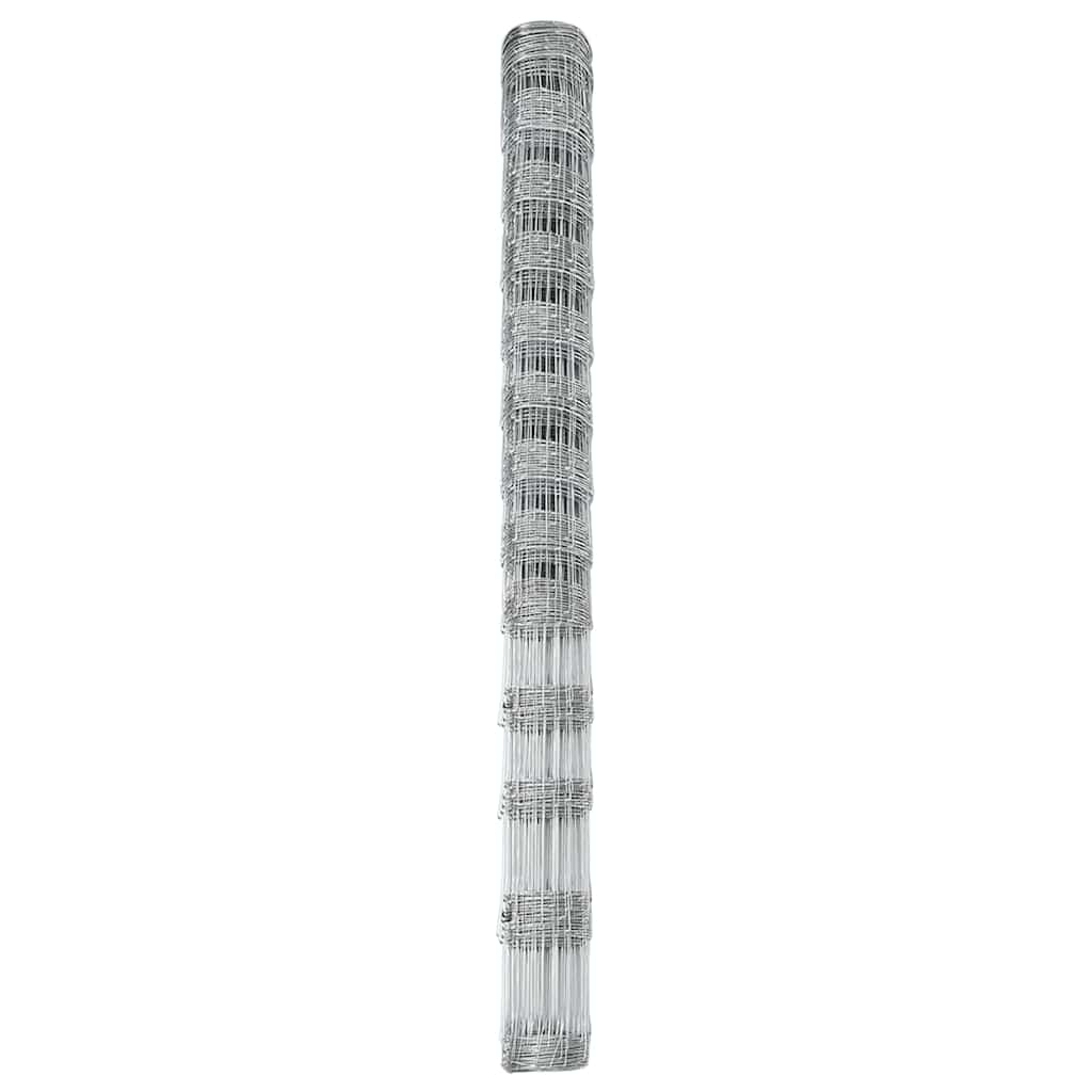 Wildzaun Grau 1.5 x 10 m Stahl