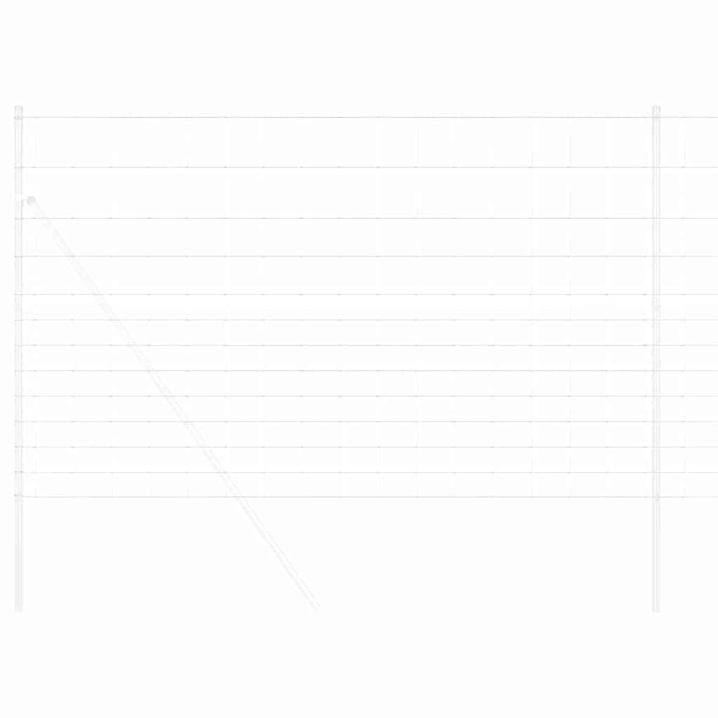 Wildzaun Grau 1.5 x 10 m Stahl