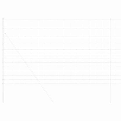 Wildzaun Grau 1.5 x 10 m Stahl