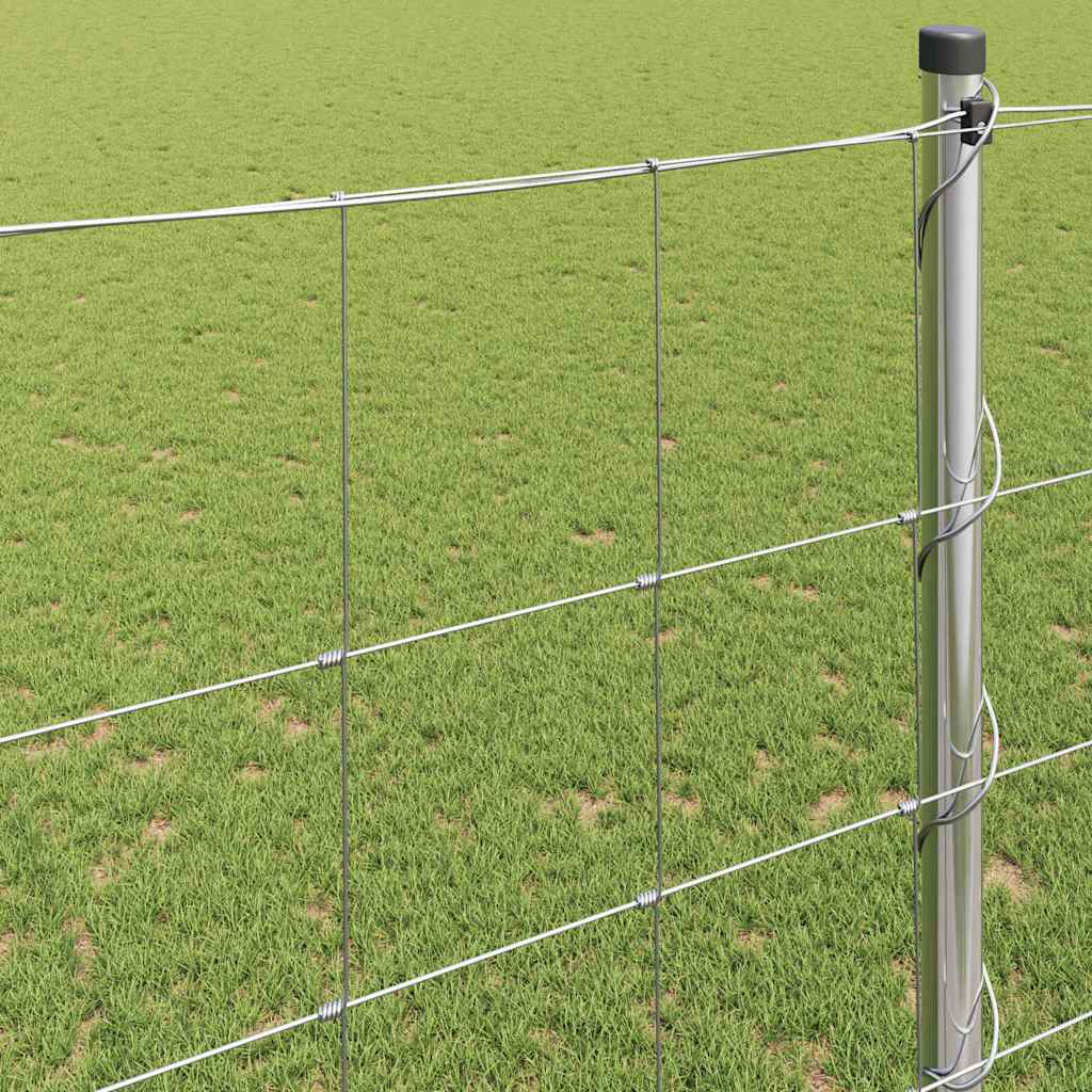 Wildzaun Grau 1.5 x 10 m Stahl