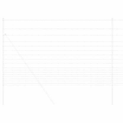Wildzaun Grau 1.5 x 10 m Stahl