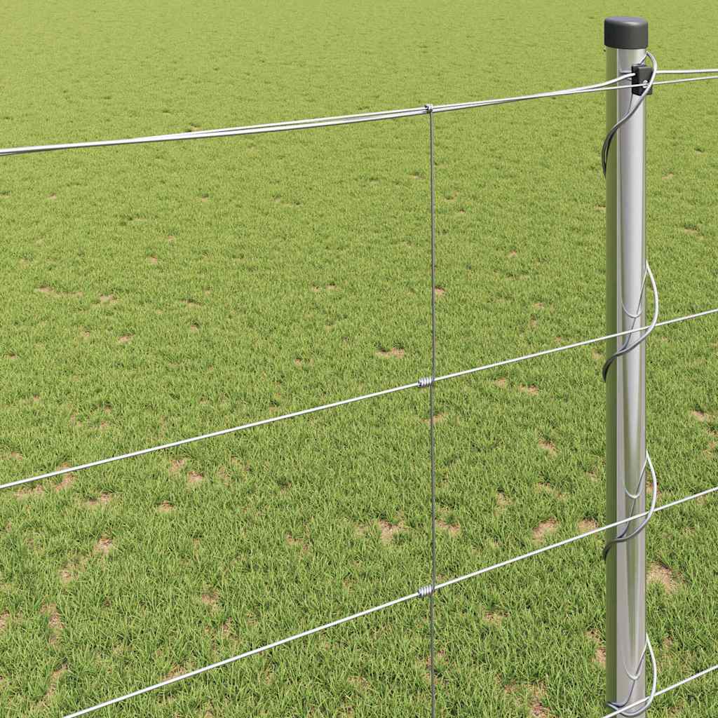 Wildzaun Grau 1.5 x 10 m Stahl