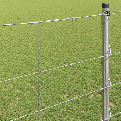 Wildzaun Grau 1.6 x 10 m Stahl