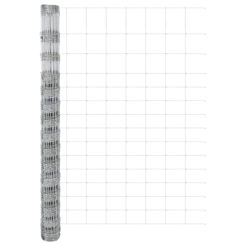 Wildzaun Grau 1.6 x 10 m Stahl