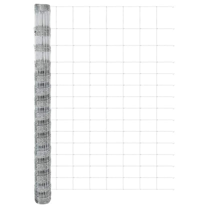 Wildzaun Grau 1.6 x 10 m Stahl