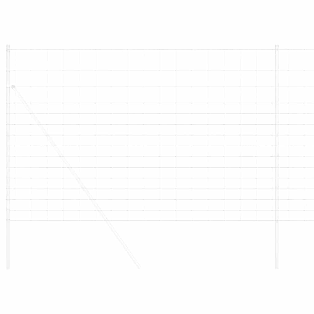 Wildzaun Grau 1.6 x 10 m Stahl