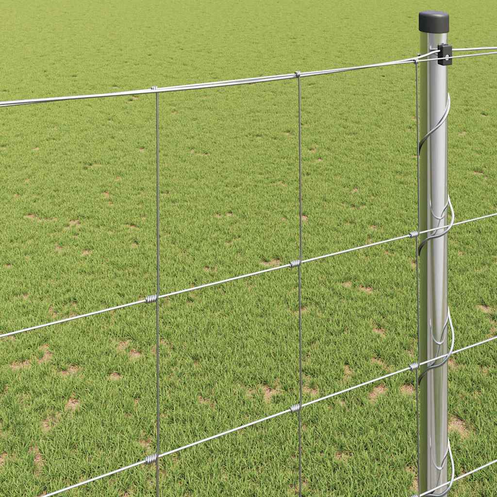Wildzaun Grau 1.6 x 10 m Stahl