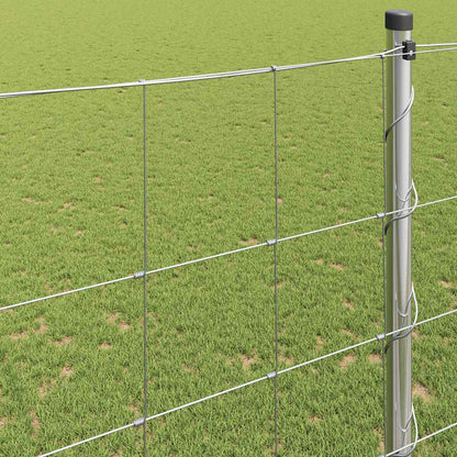Wildzaun Grau 1.6 x 10 m Stahl