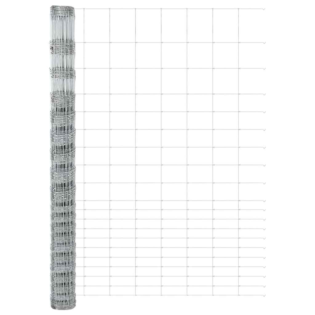 Wildzaun Grau 1.6 x 10 m Stahl