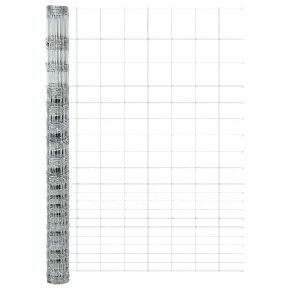 Wildzaun Grau 1.6 x 10 m Stahl
