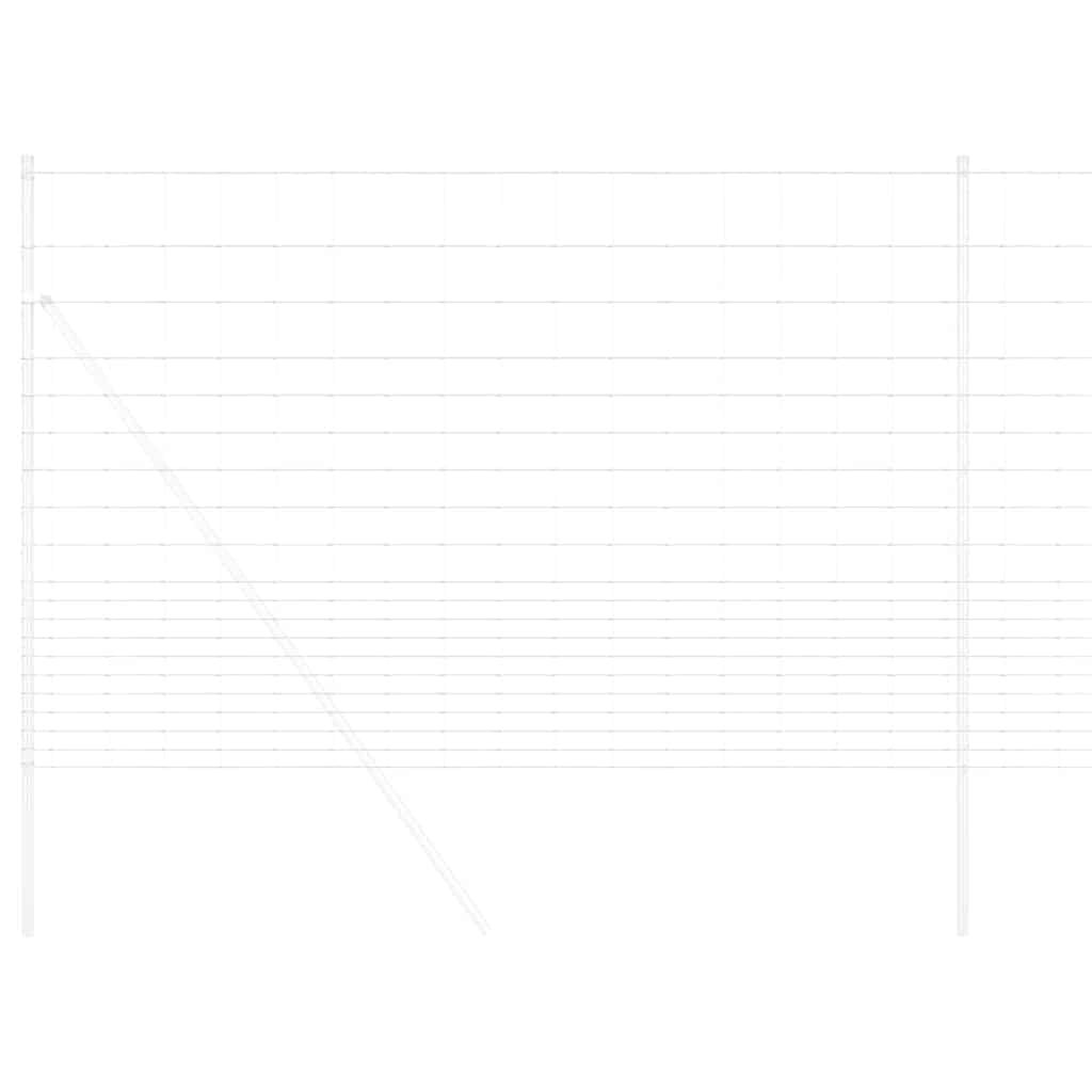 Wildzaun Grau 1.6 x 10 m Stahl