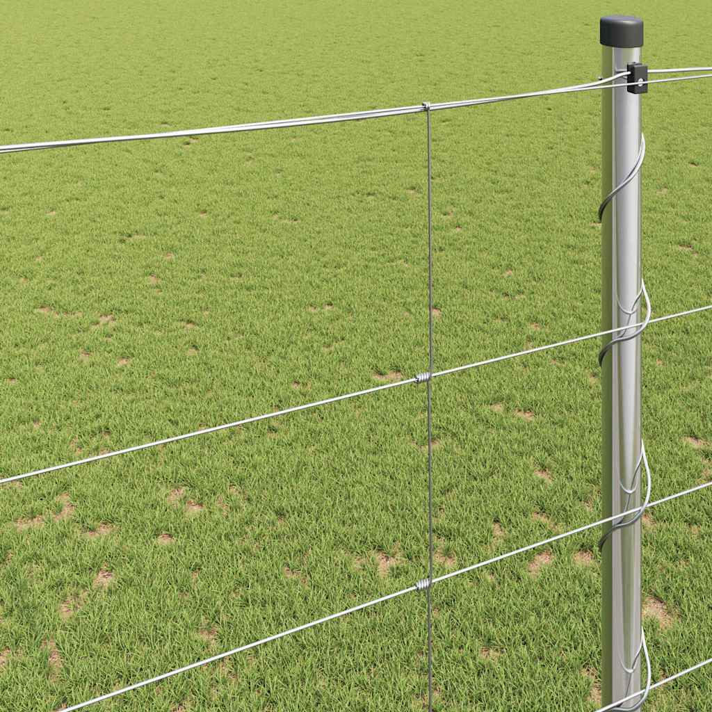 Wildzaun Grau 1.6 x 10 m Stahl