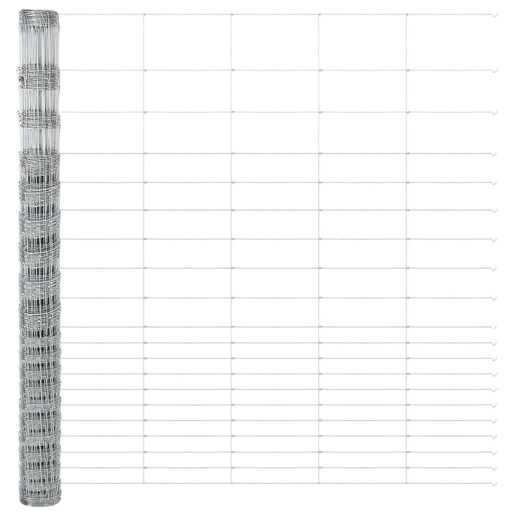 Wildzaun Grau 1.6 x 10 m Stahl