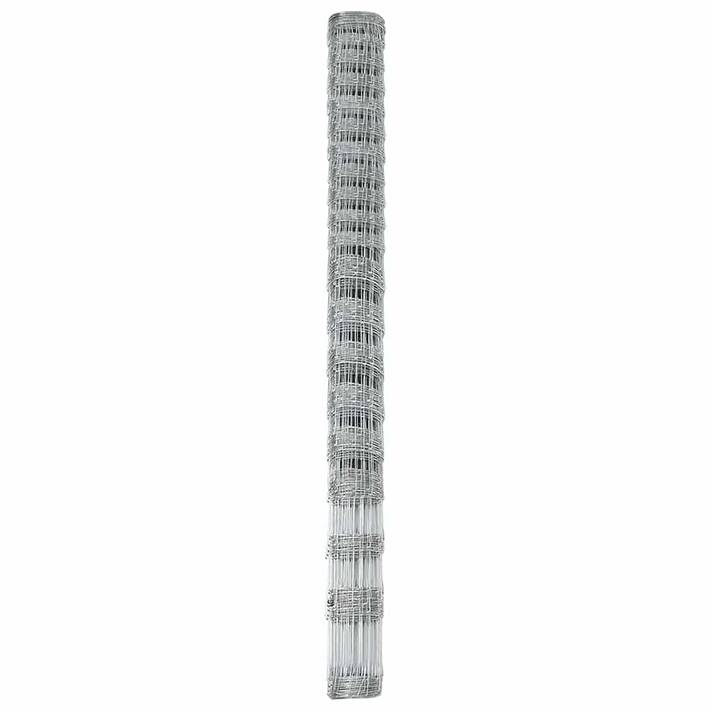 Wildzaun Grau 1.6 x 10 m Stahl