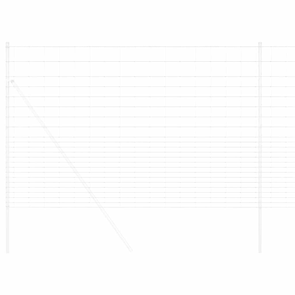 Wildzaun Grau 1.6 x 10 m Stahl
