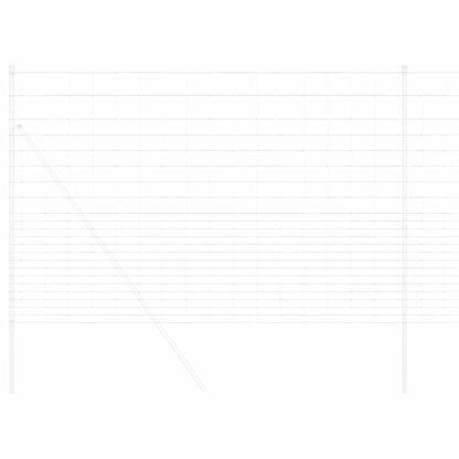 Wildzaun Grau 1.6 x 10 m Stahl
