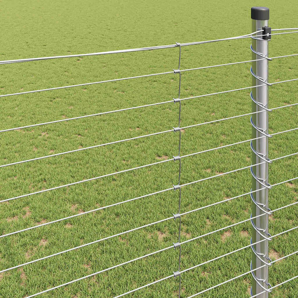Wildzaun Grau 1.6 x 10 m Stahl