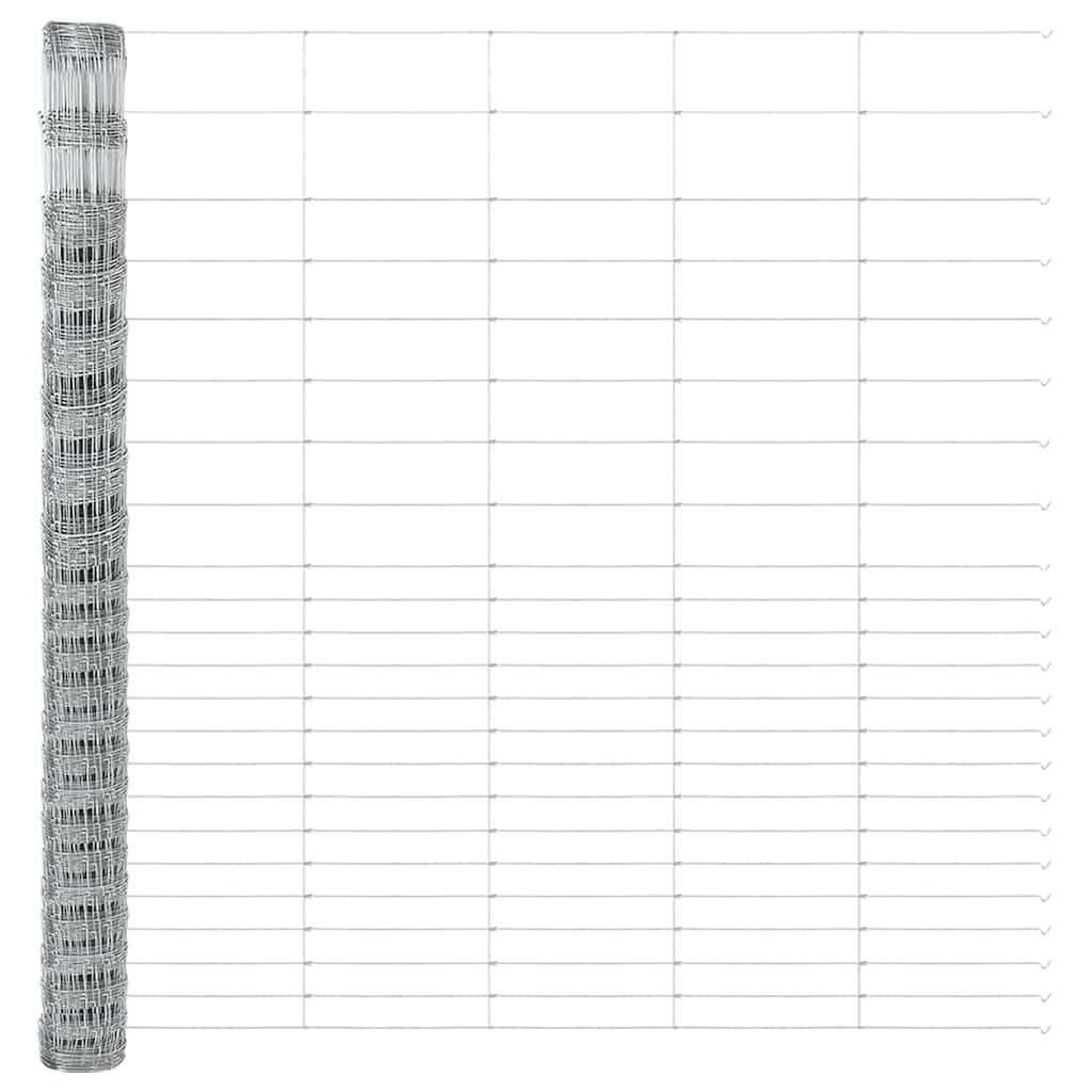Wildzaun Grau 1.6 x 10 m Stahl