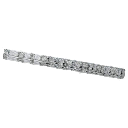 Wildzaun Silber 25 x 1.5 m Verzinkter Stahl