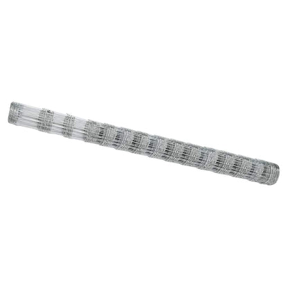 Wildzaun Silber 25 x 1.6 m Verzinkter Stahl