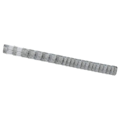 Wildzaun Silber 25 x 1.6 m Verzinkter Stahl