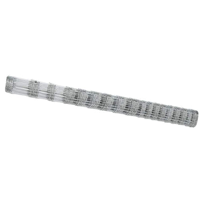 Wildzaun Silber 50 x 1.5 m Verzinkter Stahl