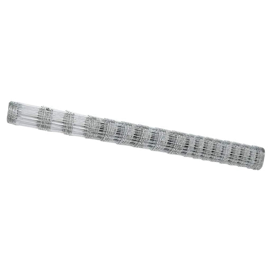 Wildzaun Silber 50 x 1.5 m Verzinkter Stahl
