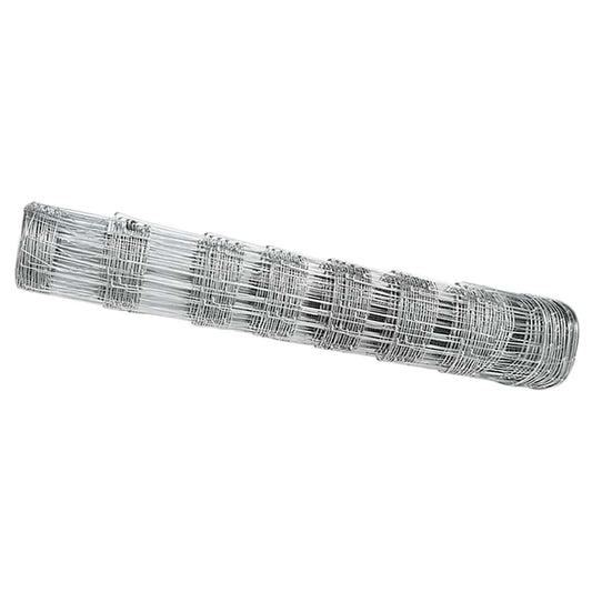 Wildzaun Silber 100 x 0.8 m Verzinkter Stahl