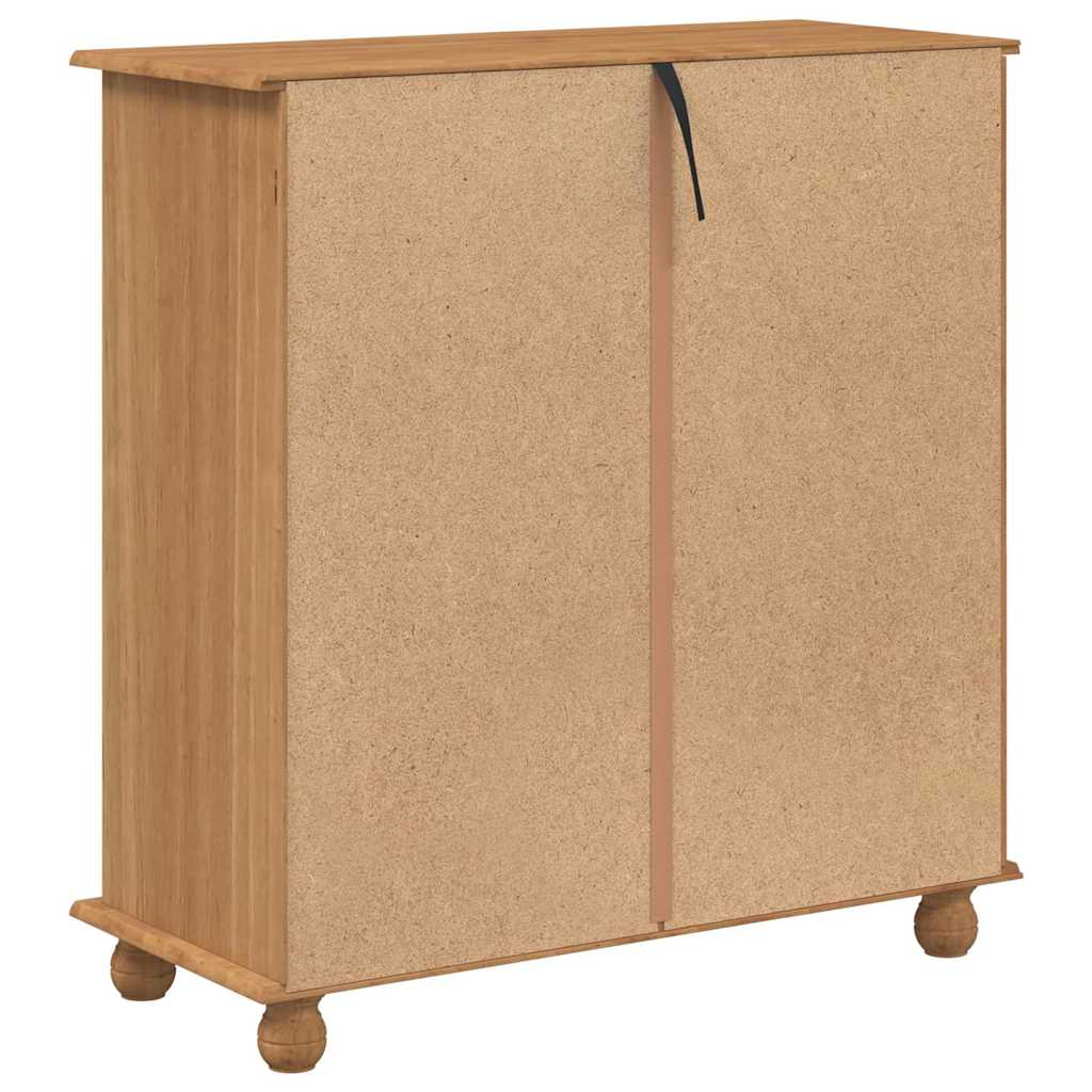 Schubladenkommode mit Schubladen ASKIM Braun 91 x 40 x 95.5 cm