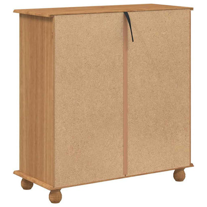 Schubladenkommode mit Schubladen ASKIM Braun 91 x 40 x 95.5 cm