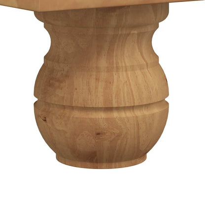 Schubladenkommode ASKIM Weiß 91 x 40 x 79 cm Massivholz Kiefer