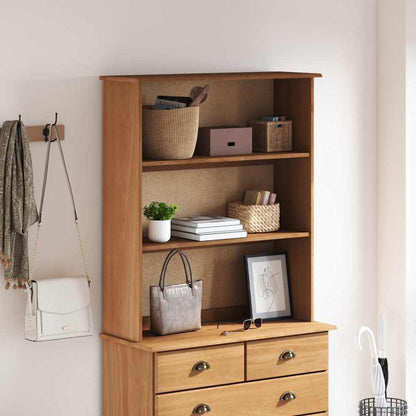 Hutch Braun 91 x 30 x 104 cm Massivholz Kiefer