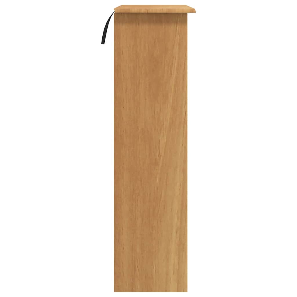 Hutch Braun 91 x 30 x 104 cm Massivholz Kiefer