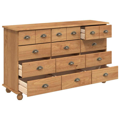 Schubladenkommode mit Schubladen ASKIM Braun 79 x 40 x 133.5 cm