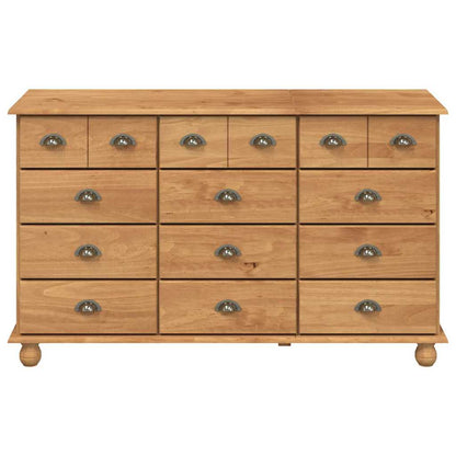 Schubladenkommode mit Schubladen ASKIM Braun 79 x 40 x 133.5 cm
