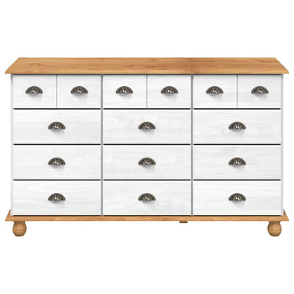 Schubladenkommode mit Schubladen ASKIM Weiß 79 x 40 x 133.5 cm