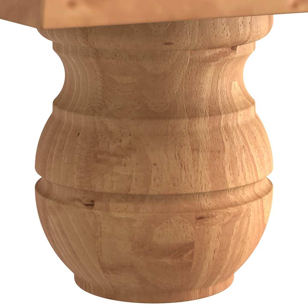 Weinschrank Weiß 57 x 37 x 114 cm Massivholz Kiefer