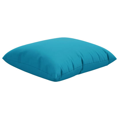 Sofakissen 4 Stk. Blau 40x40 cm Stoff